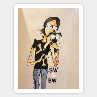 SW & BW Sticker